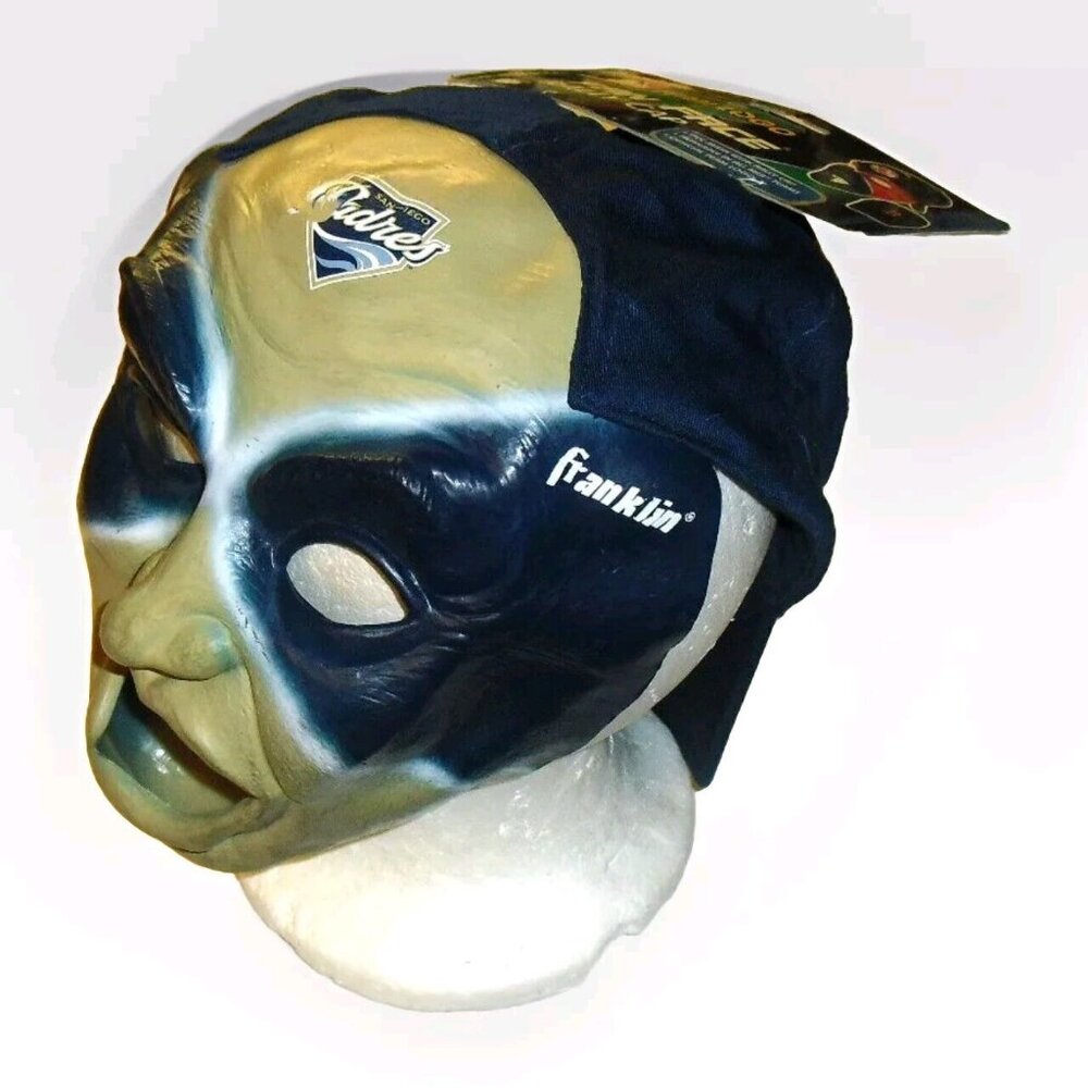 San Diego Padres Fan Face Rally Cap hat Vintage 90s Franklin Mlb Baseball
